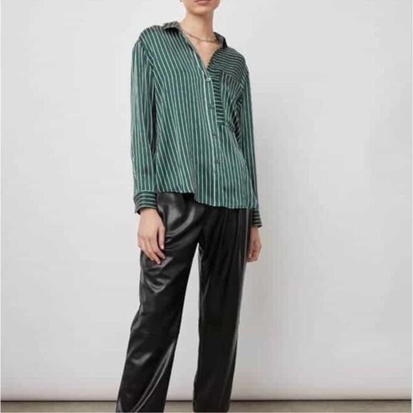 Rails Pajama Inspired Top - Picture 1 of 7